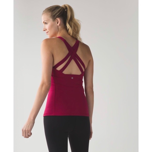 lululemon athletica Tops - 🍋 LULULEMON Enhearten Tank - Berry Rumble